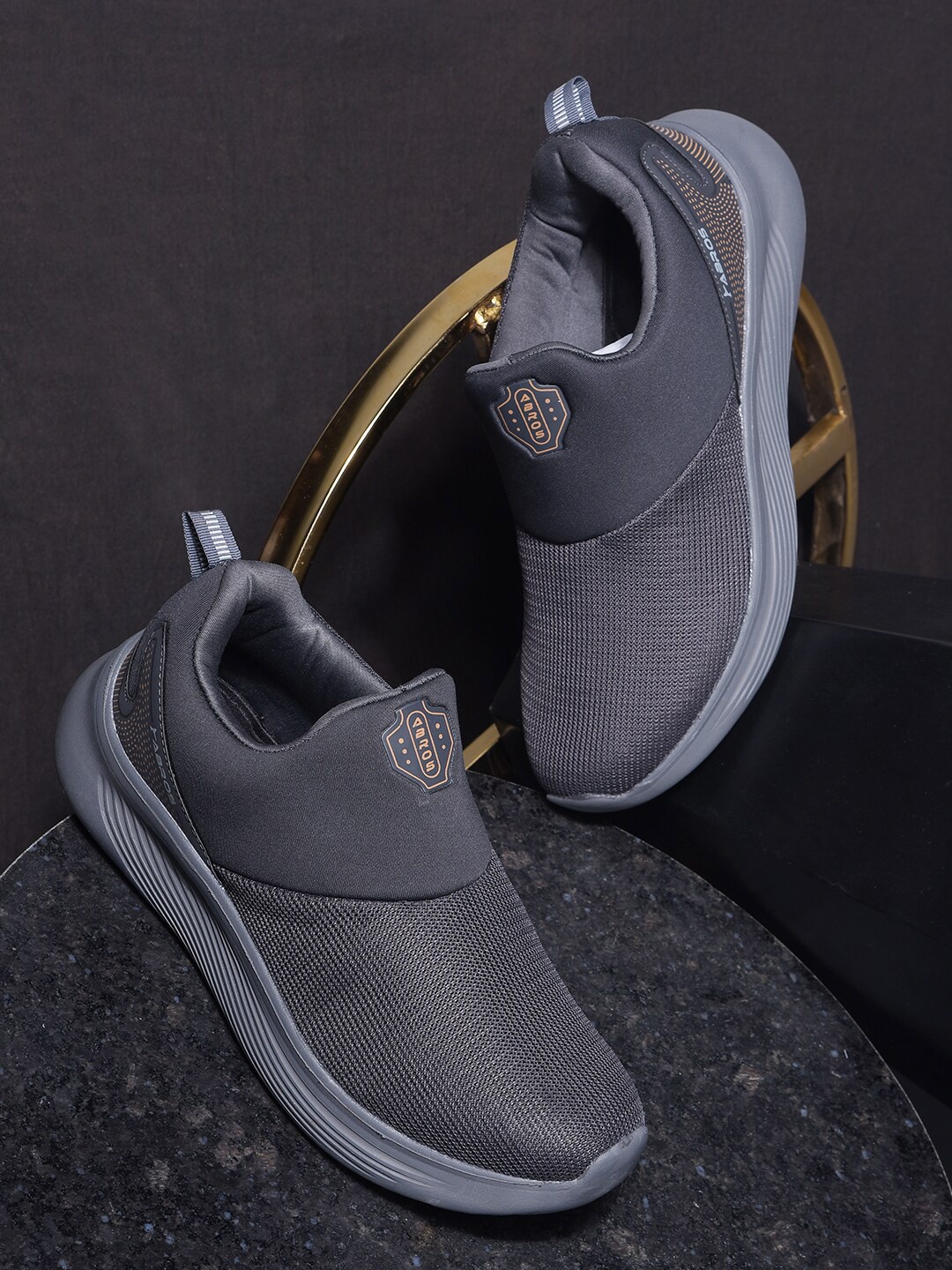 

ABROS Men HYDE Mesh walking Shoes, Grey