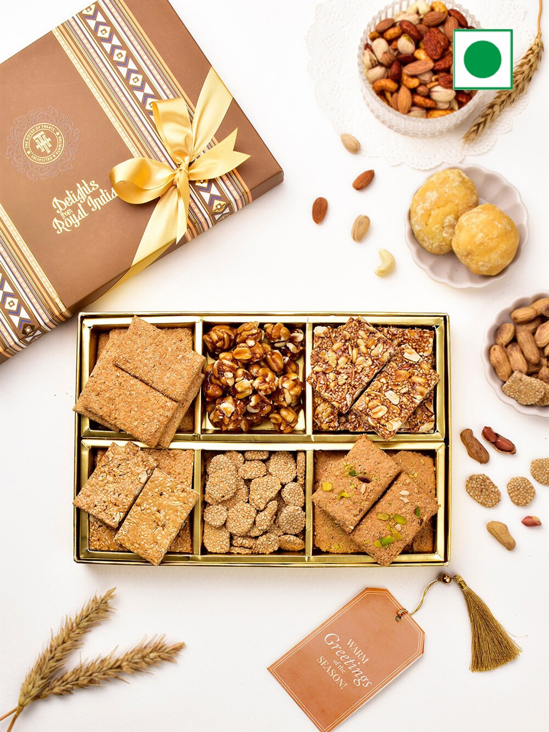 

RawFruit Gajak Gift Set, Brown