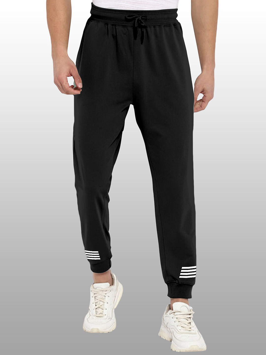 

FTX Solid Mid Rise Joggers, Black