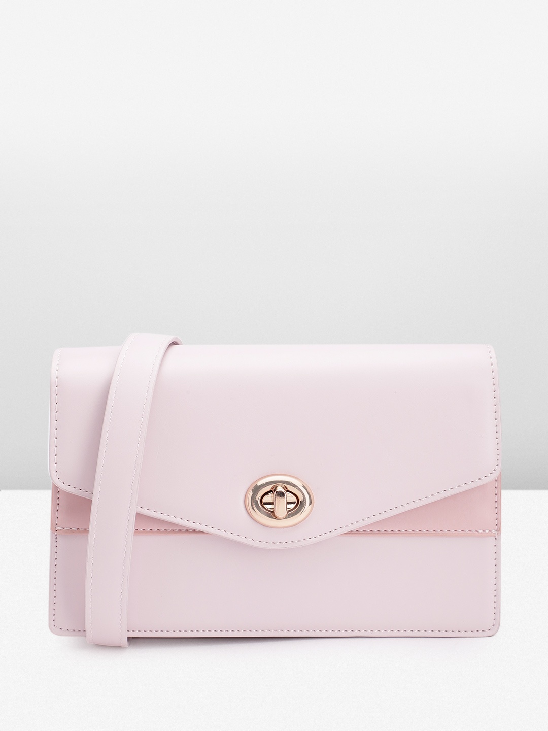 

Lino Perros Structured Sling Bag, Pink