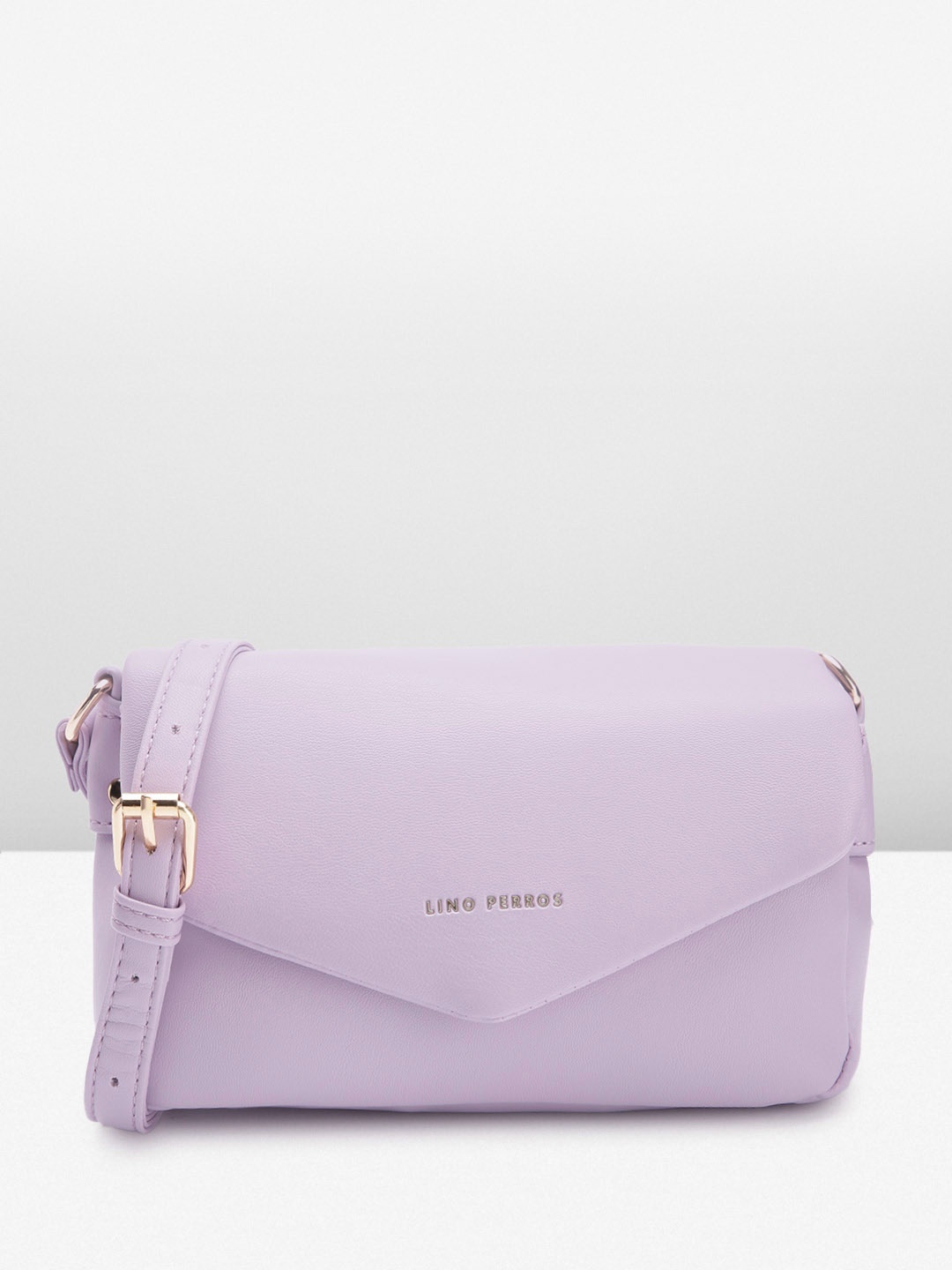 

Lino Perros Structured Sling Bag, Lavender