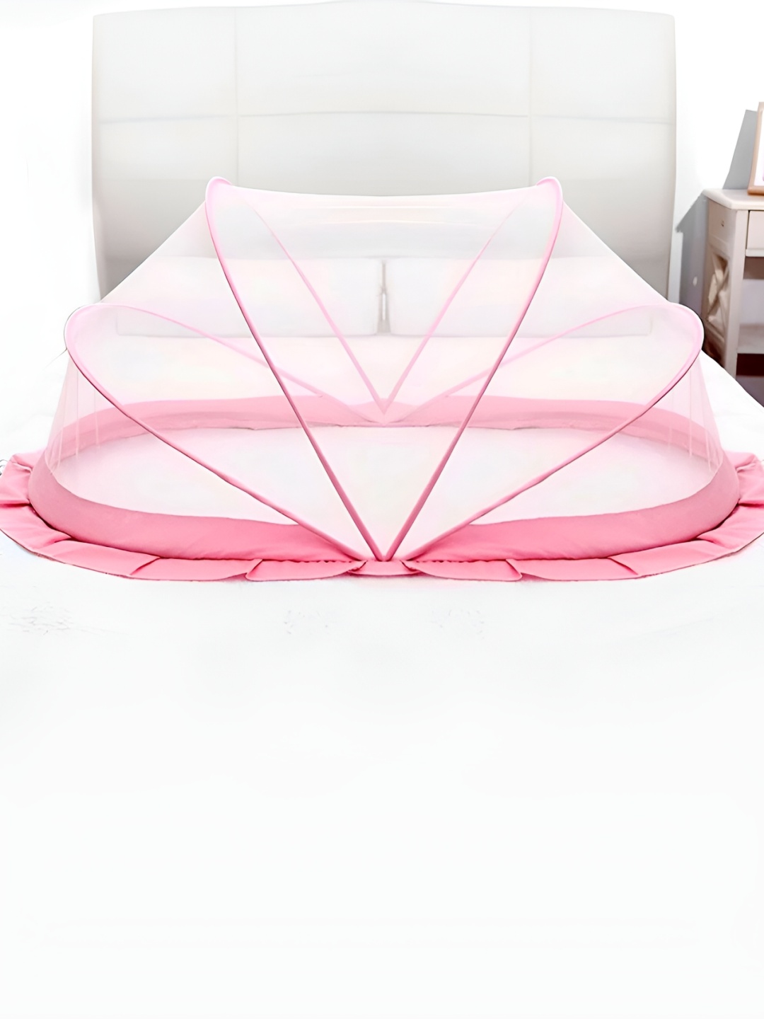 

TurtleGrip Pink Crib Size Foldable Tent Mosquito Net