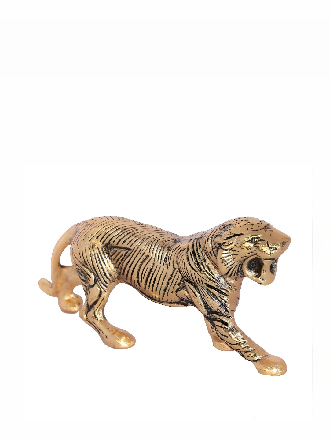 

Kridaykraft Gold Toned Birds & Animals Metal Showpiece