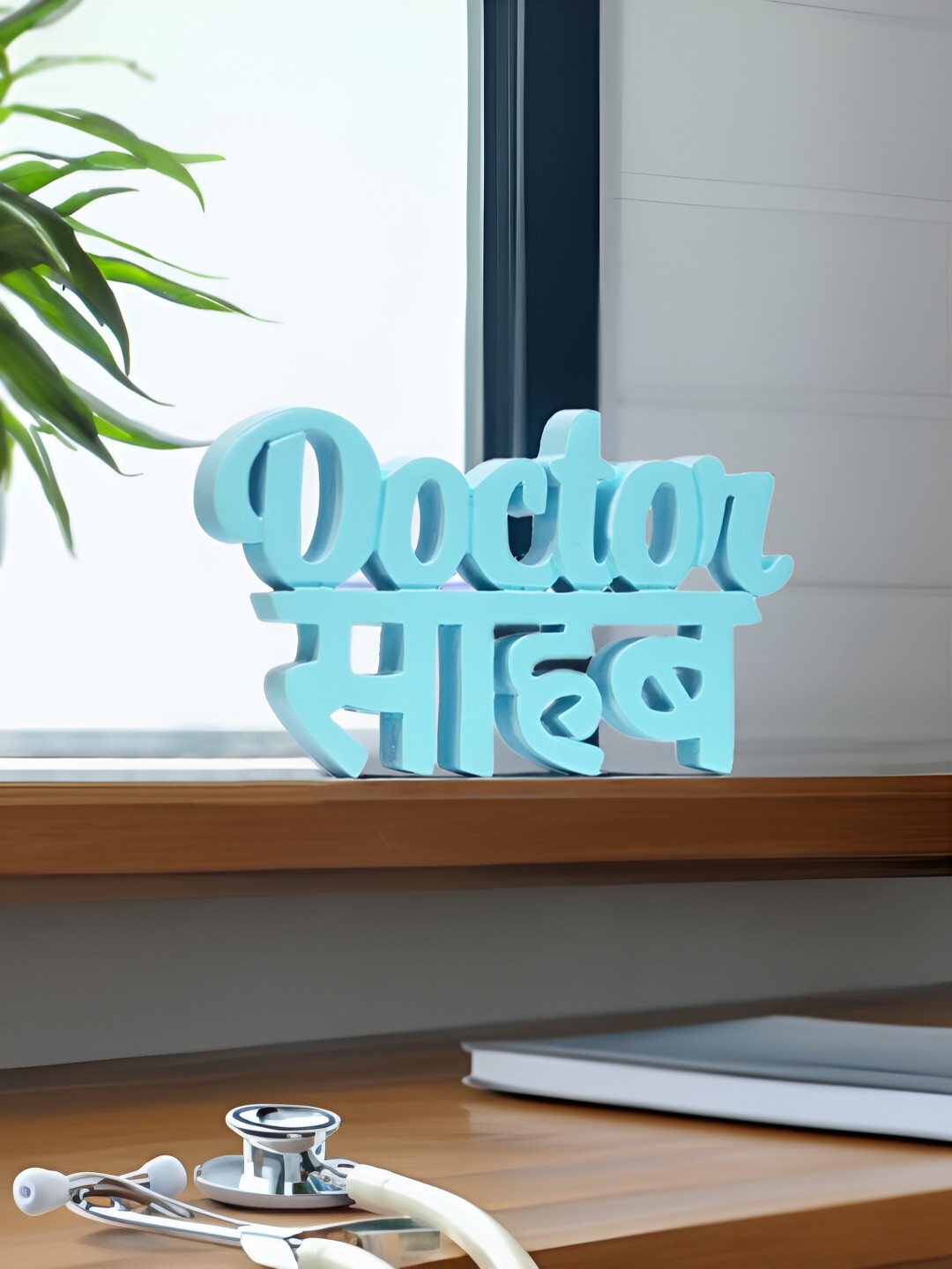 

Nukkad Tales Home Dcor Blue Curio Showpiece