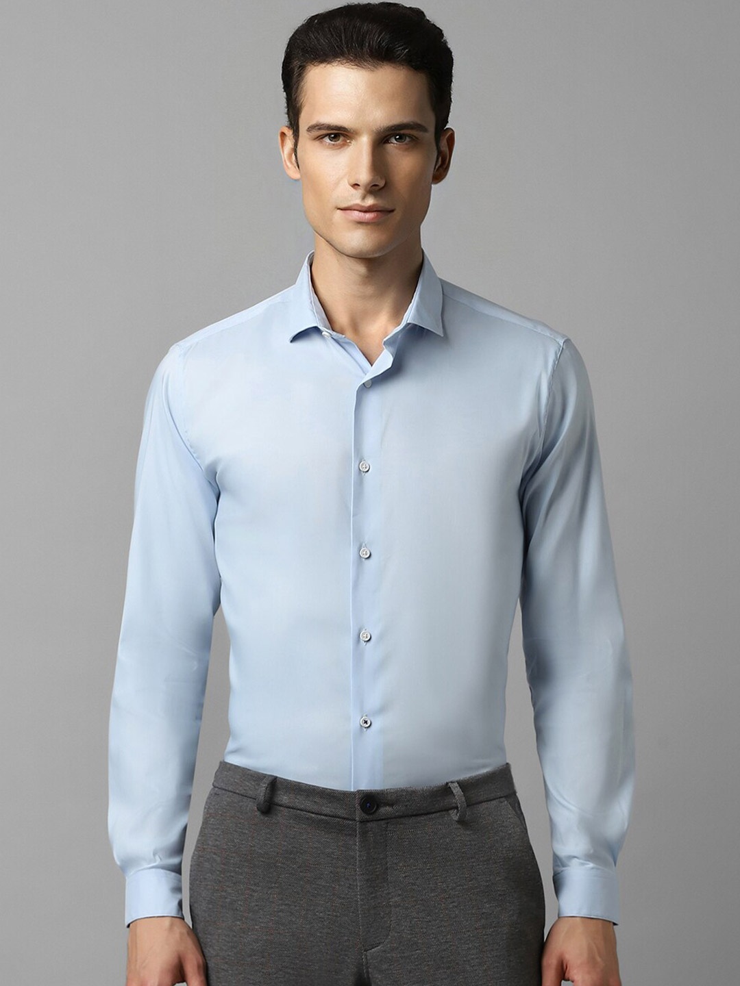 

Louis Philippe Sport Slim Fit Long Sleeves Casual Shirt, Blue