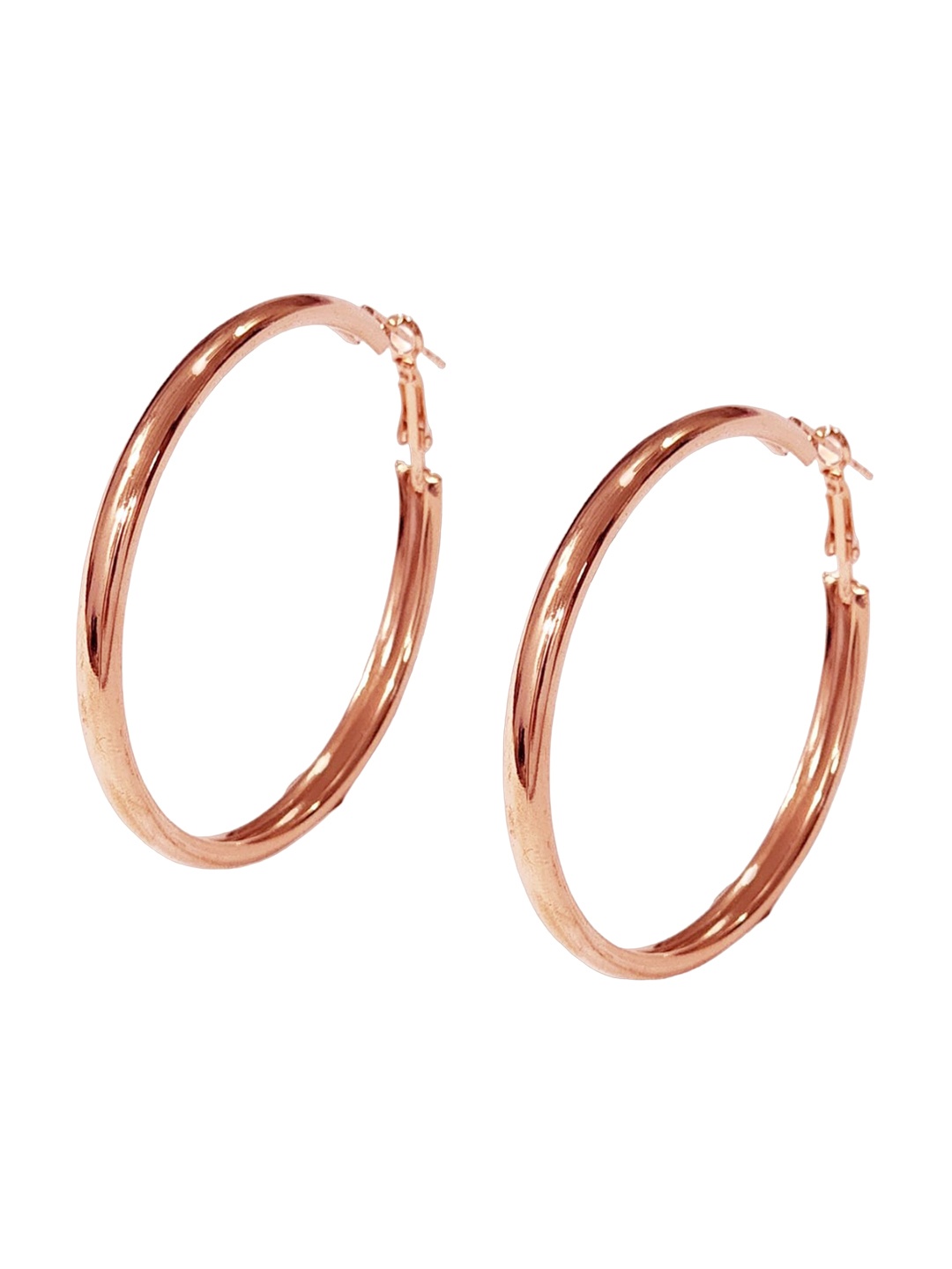 

Goldnera Rose Gold-Plated Hoop Earrings