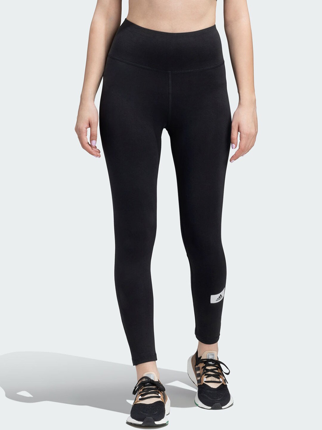 

ADIDAS W LNG LEG Women Ankle-Length Gym Tights, Black