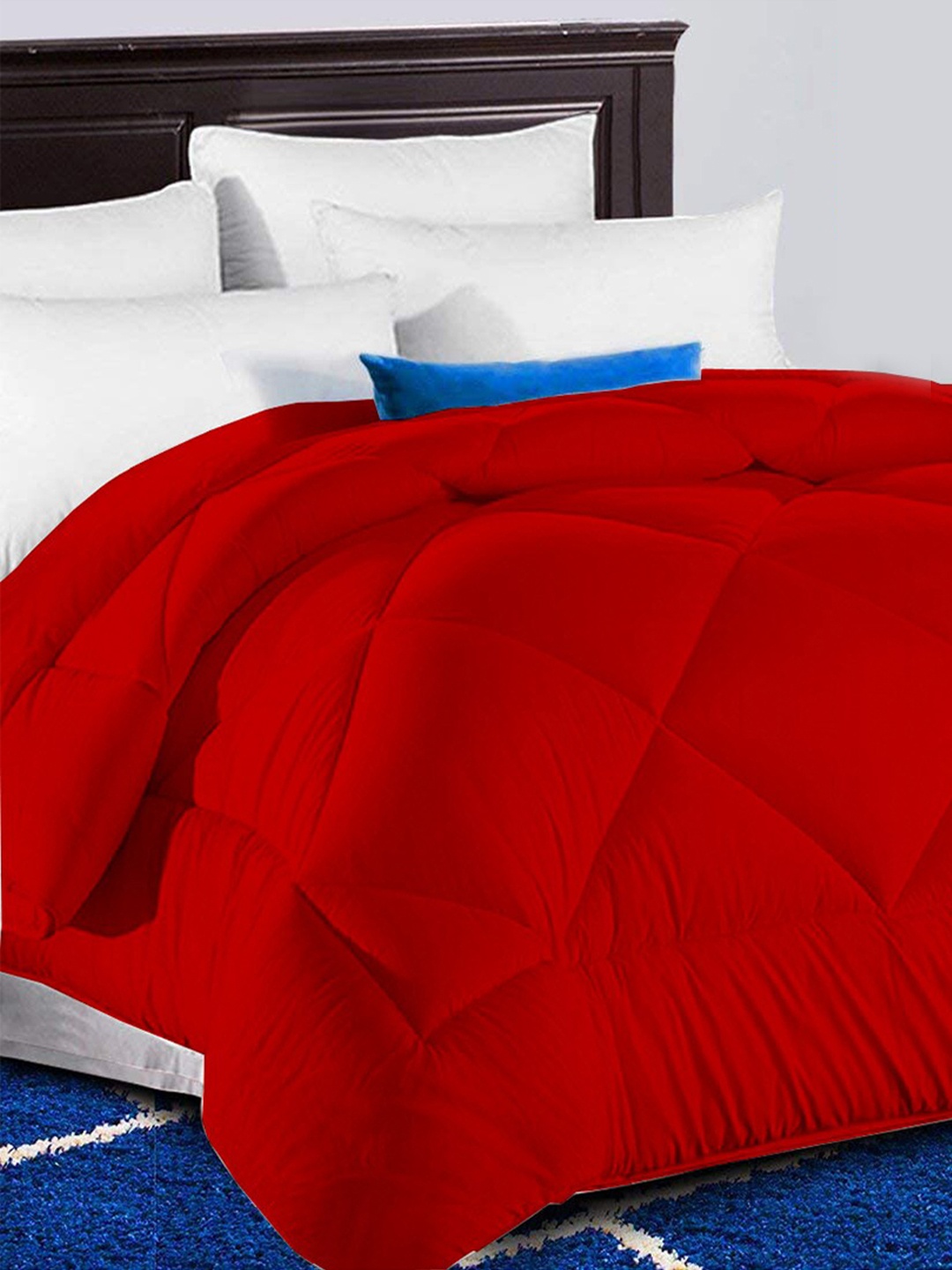 

Jaipur Linen Red Heavy Winter 500 GSM Single Bed Comforter