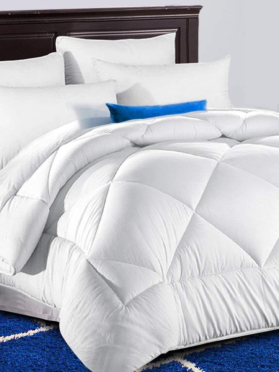 

Jaipur Linen White Heavy Winter 500 GSM Single Bed Comforter