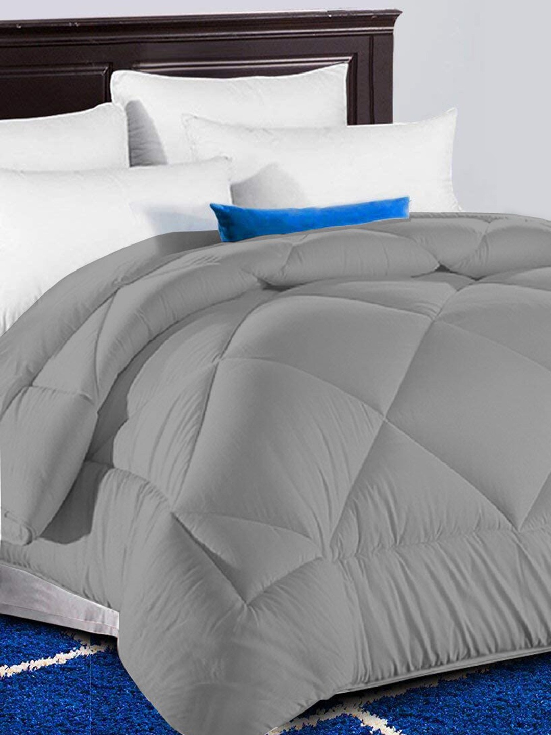 

Jaipur Linen Grey Heavy Winter 500 GSM Queen Bed Comforter