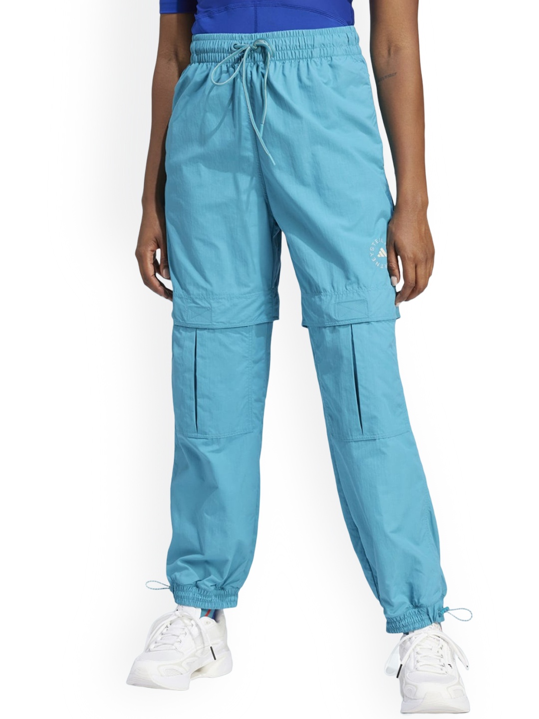 

ADIDAS by Stella McCartney TrueCasuals Woven Solid Track Pants, Blue