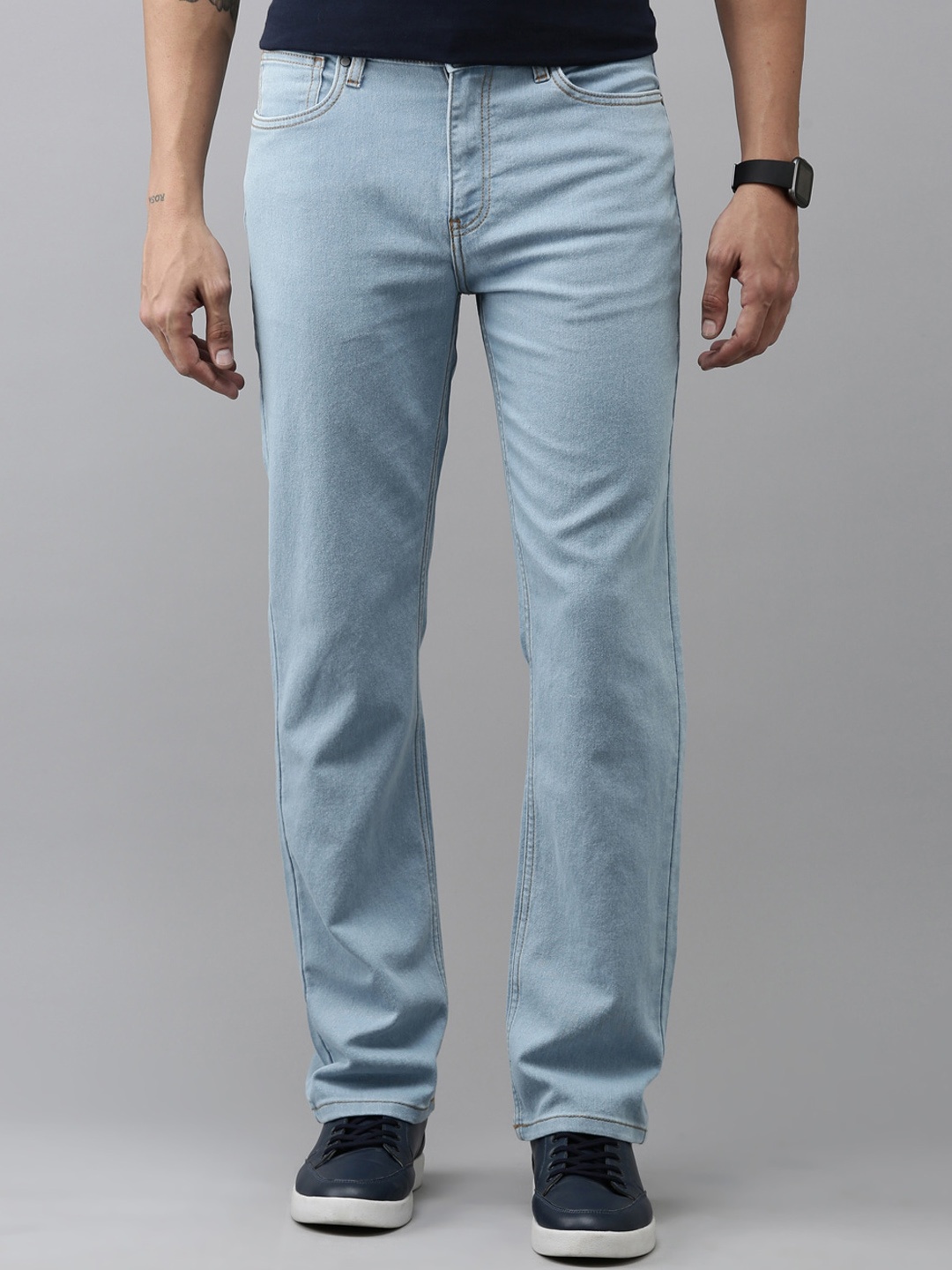 

Mast & Harbour Men Blue Regular Fit Stretchable Jeans