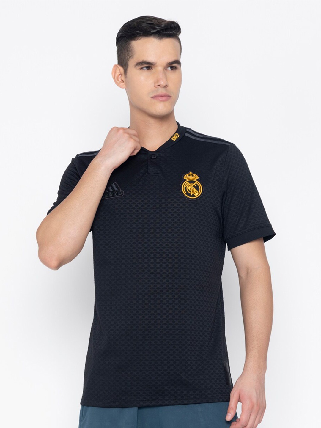 

ADIDAS REAL 3 JSY LF Slim Fit T-shirt, Black