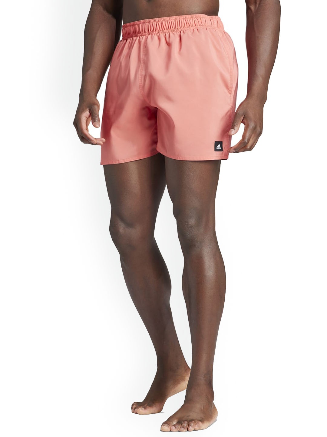 

ADIDAS SLD CLX SHO SL Mid-Rise Sports Shorts, Peach