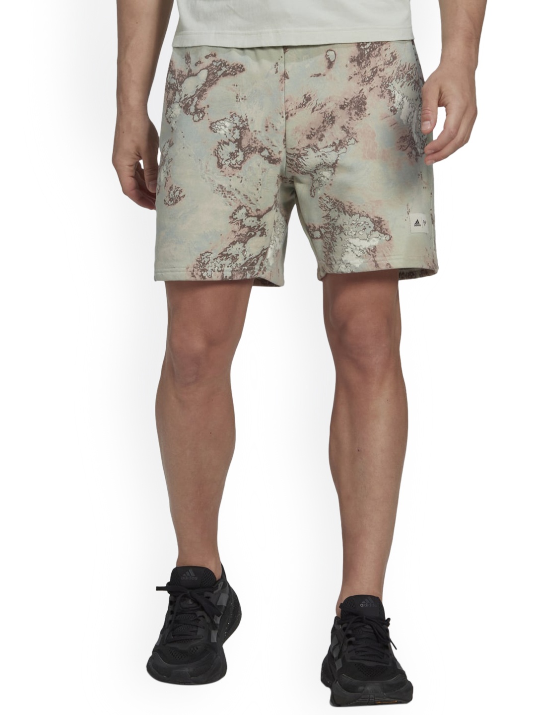

ADIDAS Men PARLEY Regular Shorts, Green