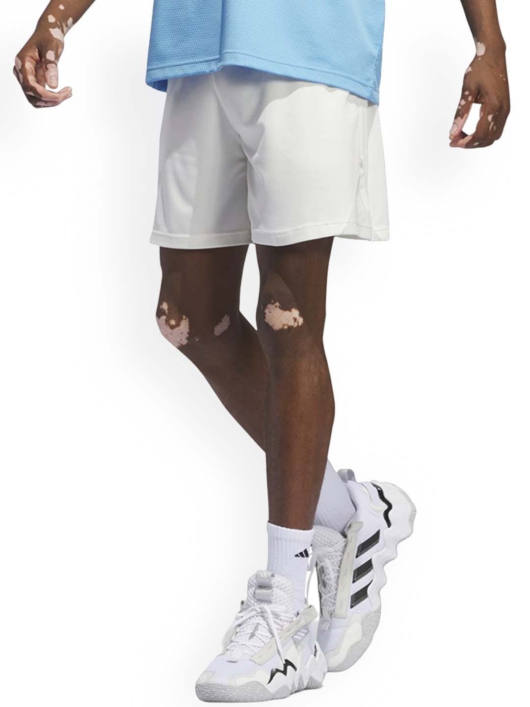 

ADIDAS Bos Short Men Slip-On Sports Shorts, White