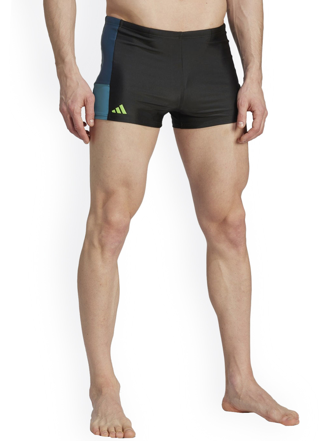 

ADIDAS Colourblocked Swim Boxers, Black