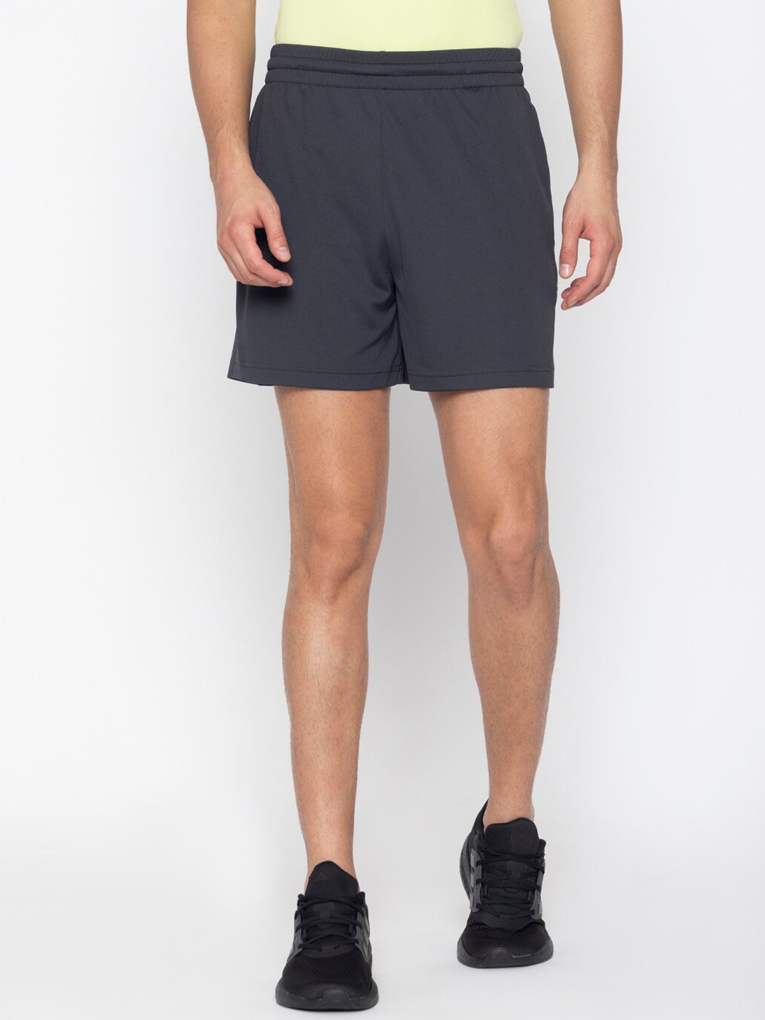 

ADIDAS Bos Men Mid Rise Sports Shorts, Grey