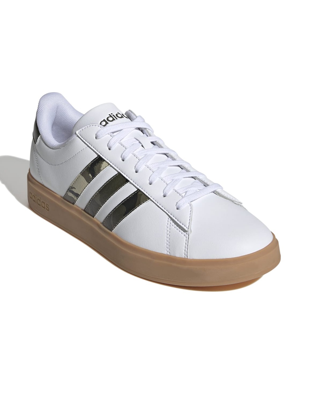 

ADIDAS Men GRAND COURT 2.0 Laced Up Tennies Sneakers, White