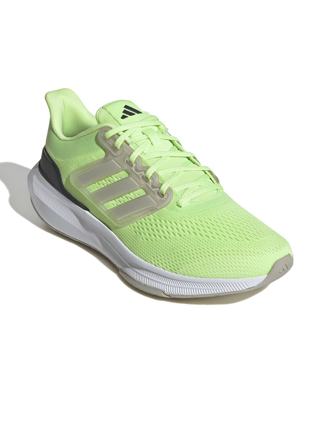 

ADIDAS Men EQ23 Run Textured Laced Up Ultrabounce Running Shoes, Green