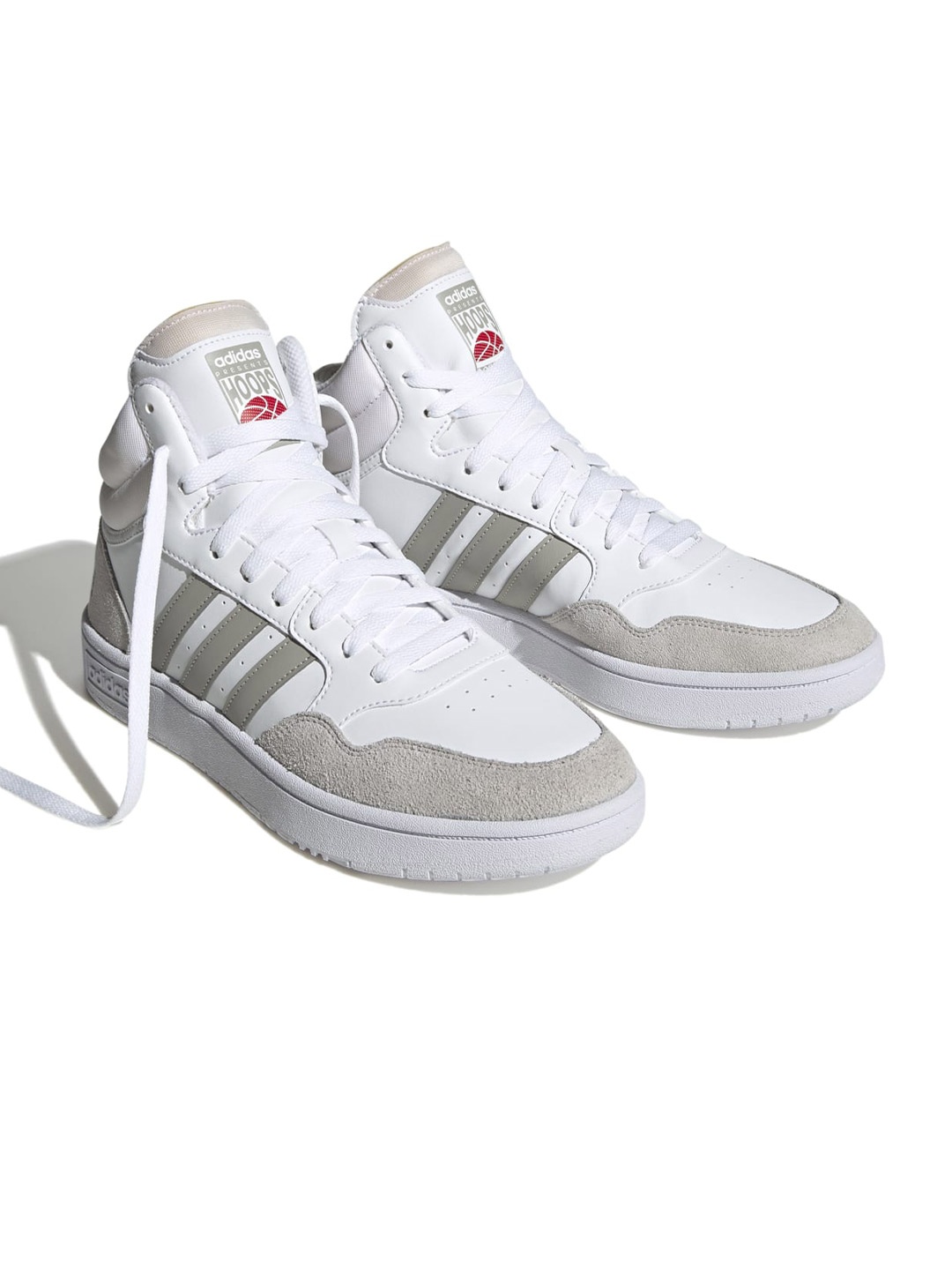 

ADIDAS Men HOOPS 3.0 MID Sports Shoes, White