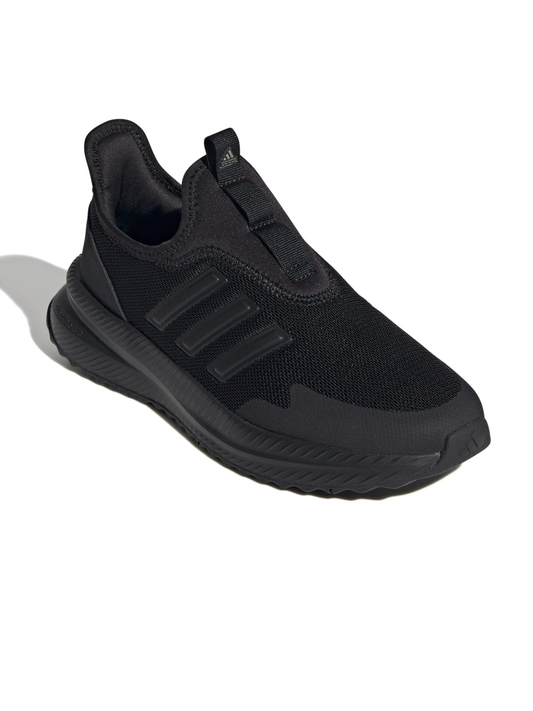 

ADIDAS Unisex X_PLRPULSE Textured Lace-Up Running Shoes, Black