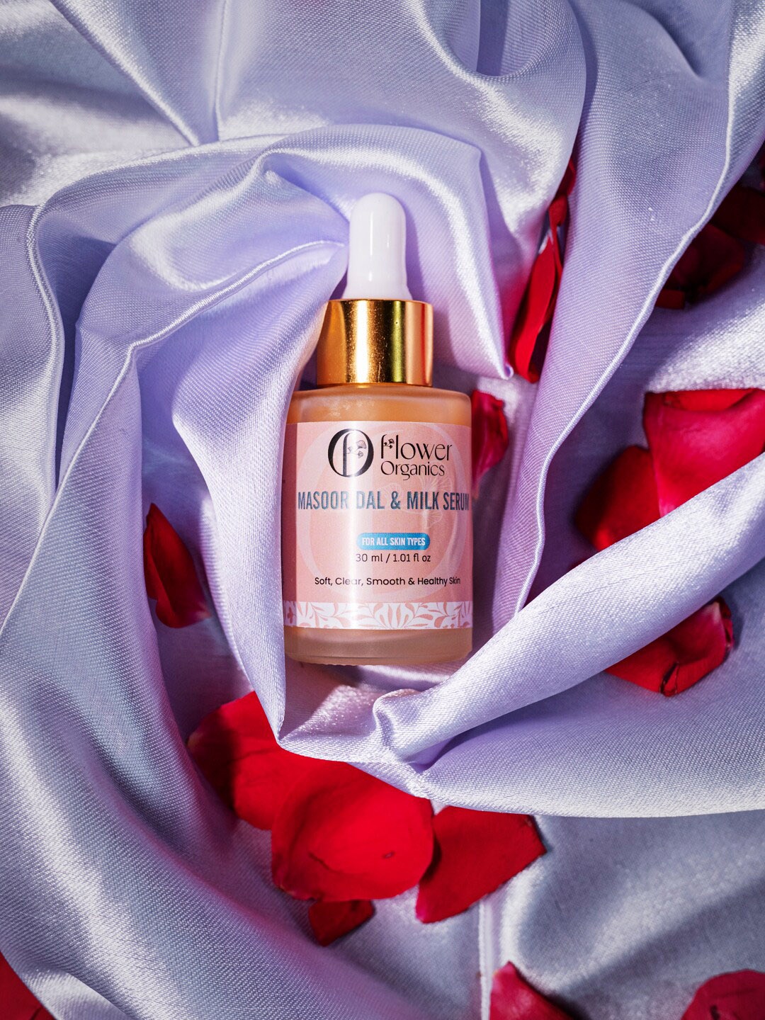 

Flower Organics Masoor Dal & Milk Serum - 30ml, Yellow