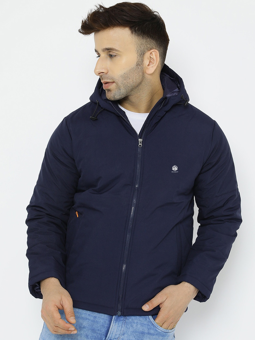 

WELL QUALITY Lightweight Dry Fit Padded Jacket, Navy blue