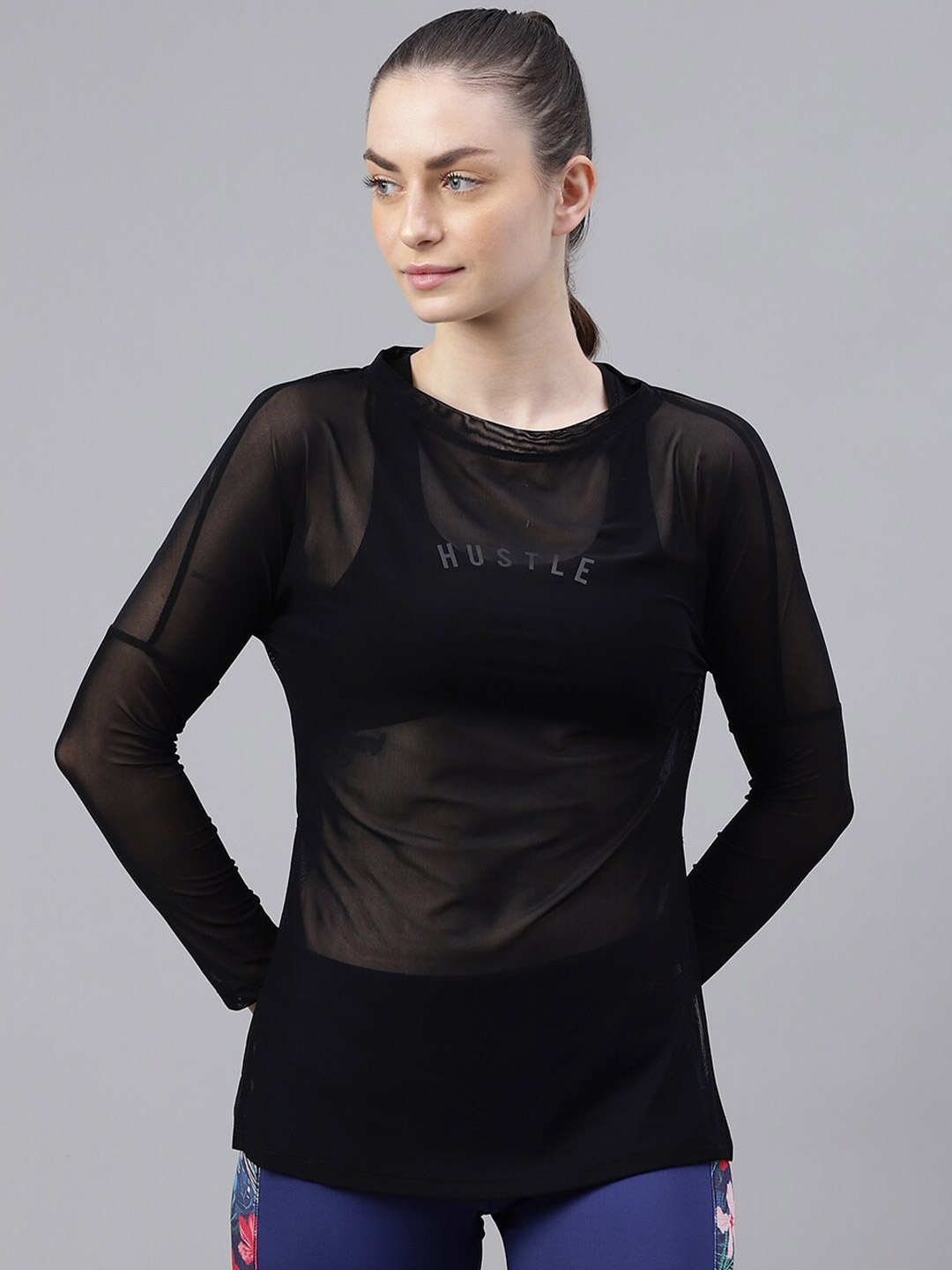 

MKH Round Neck Dri FIT Relaxed Fit Sports T-shirt, Black