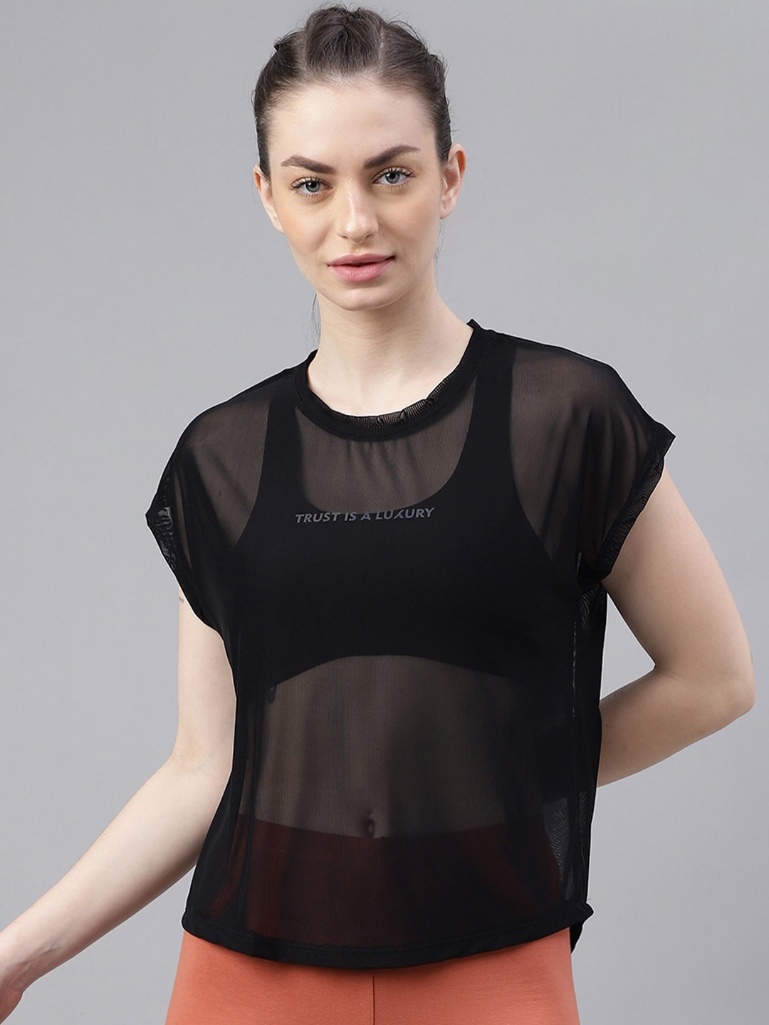 

MKH Typography Printed Dri-FIT T-shirt, Black