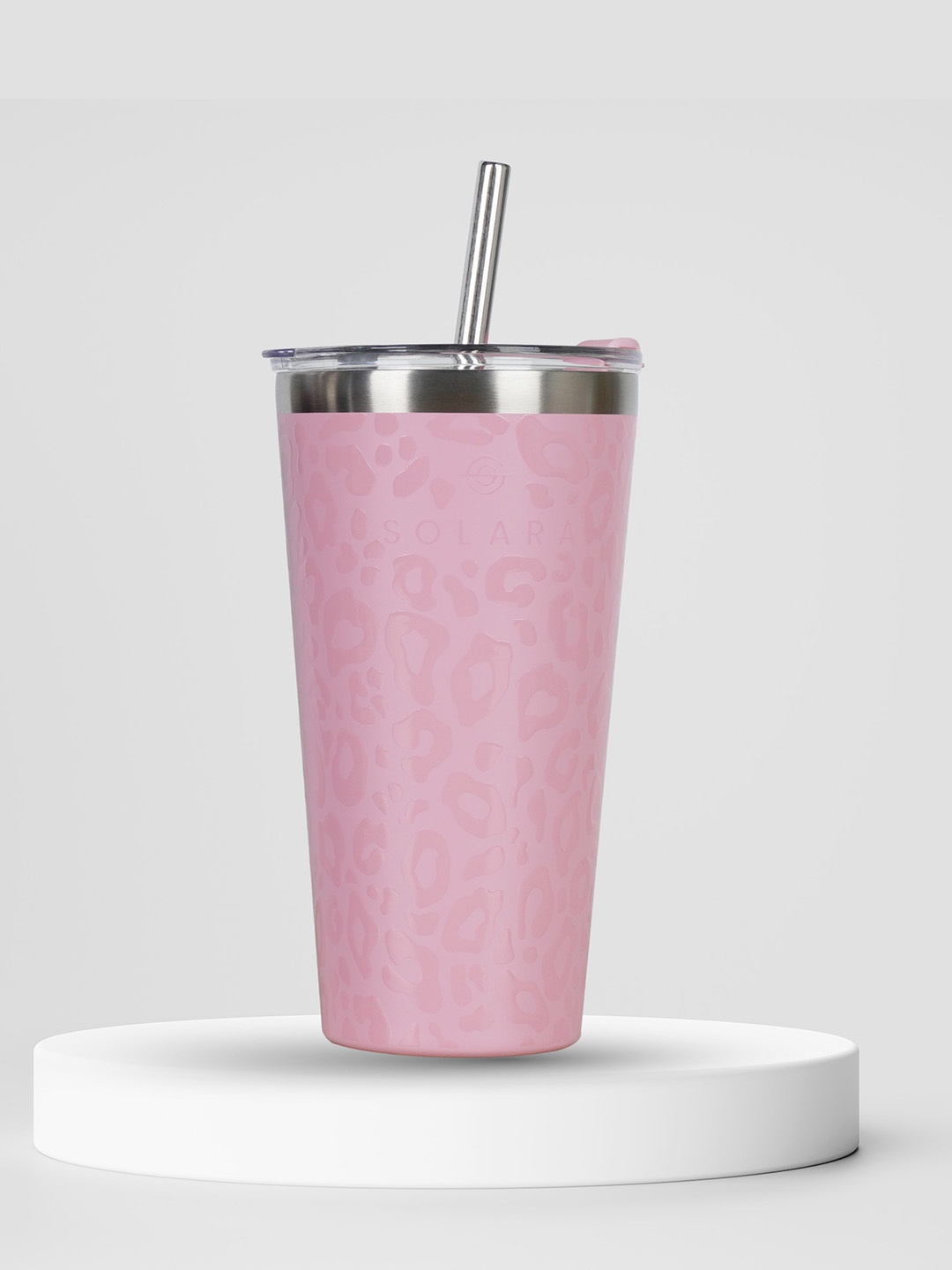 

Solara Stainless Steel Insulated Tumbler - 475 ML, Pink