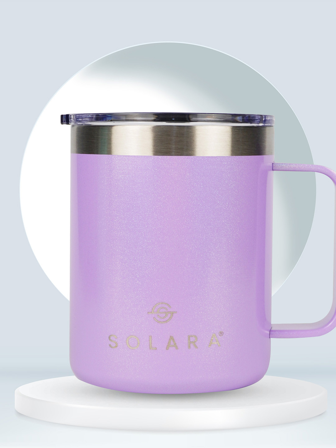 

Solara Stainless Steel Insulated Mug -350ML, Violet