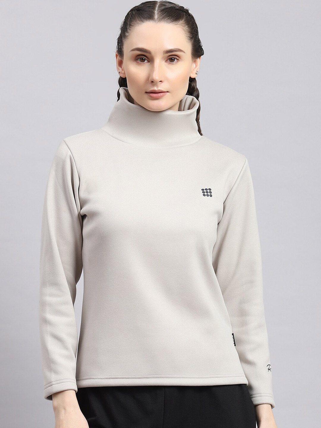 

rock.it High Neck Pullover Sports Sweatshirt, Grey