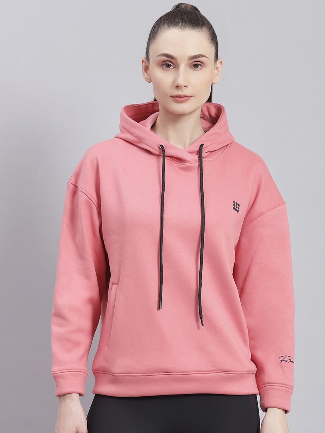 

rock.it Long Sleeves Hooded Pullover, Pink