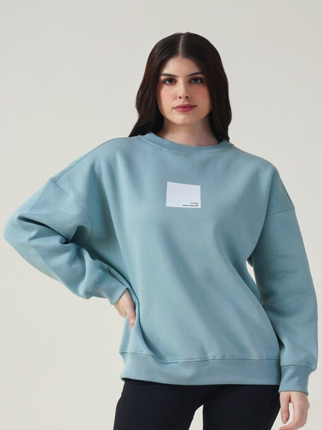 

MKH Printed Dry Fit Ribbed Sweatshirt, Blue