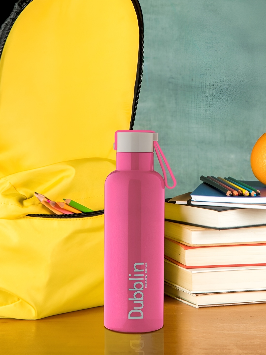 

Dubblin Boom Pink Stainless Steel Double Wall Vacuum Water Bottle 600 ML