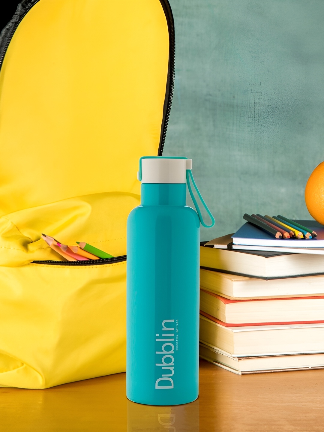 

Dubblin Green Single Stainless Steel Solid Double Wall Vacuum Water Bottle