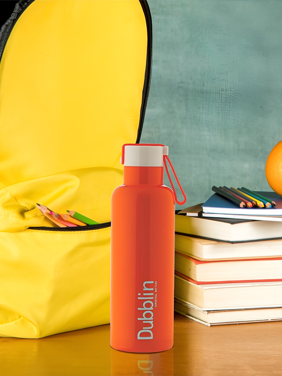 

Dubblin Boom Orange Stainless Steel Double Wall Vacuum Water Bottle 600 ml