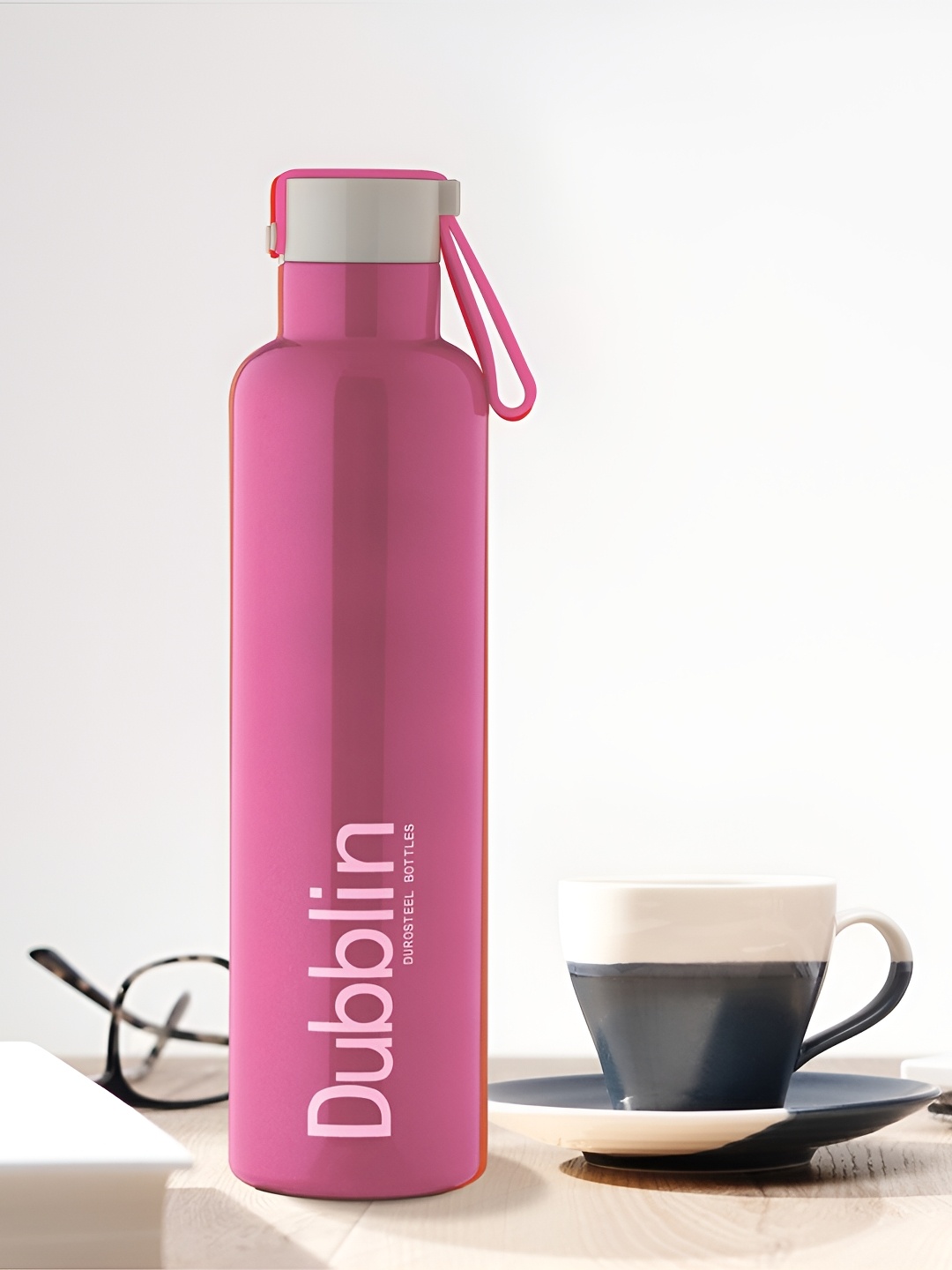 

Dubblin Boom Pink Stainless Steel Double Wall Insulated Water Bottle 900 ml