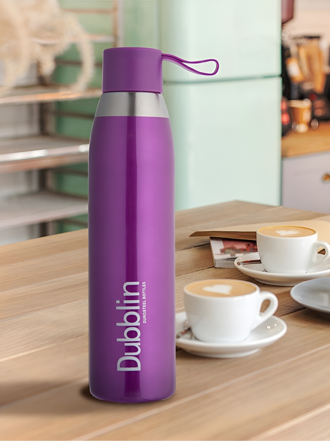 

Dubblin Dolphin Violet Stainless Steel Double Wall Vacuum Insulated Water Bottle 750 ml