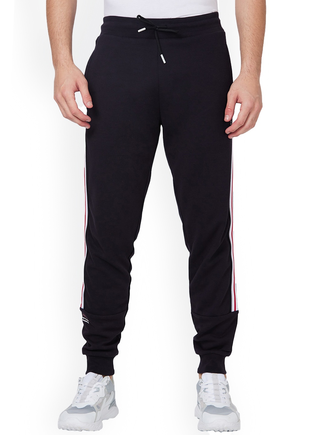 

SPYKAR Men Mid-Rise Slim-Fit Joggers, Blue