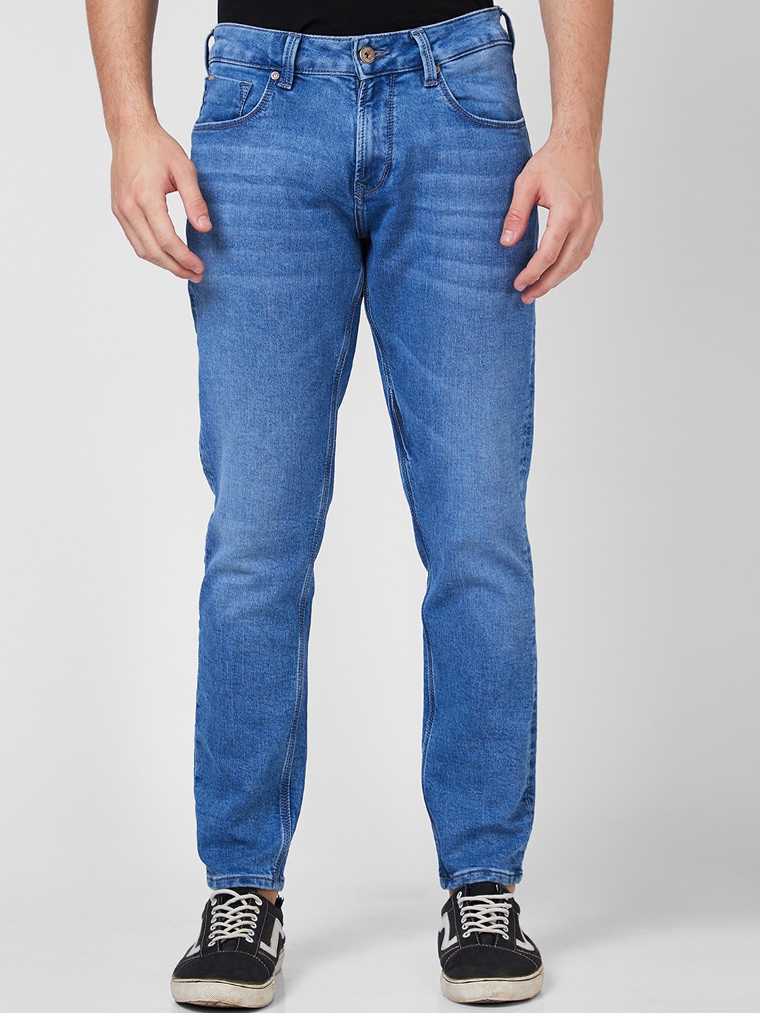 

SPYKAR Men Clean Look Cotton Slim Fit Jeans, Blue