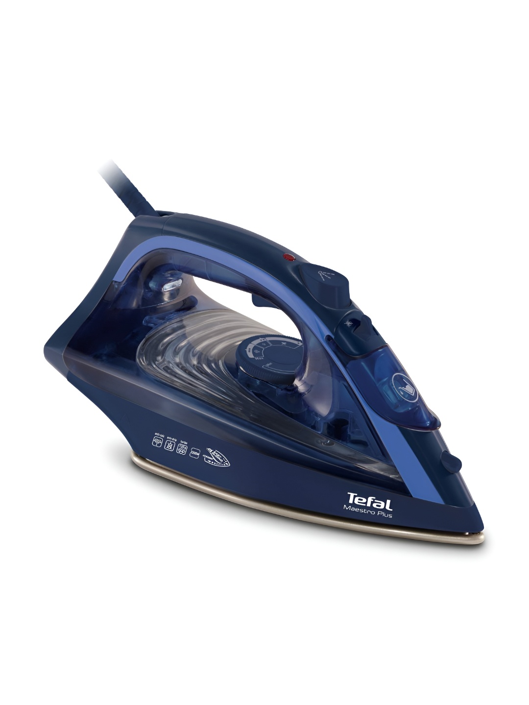 

Tefal Blue Maestro Plus Electric 2200 Watt 2 In 1 Operation Steam Iron