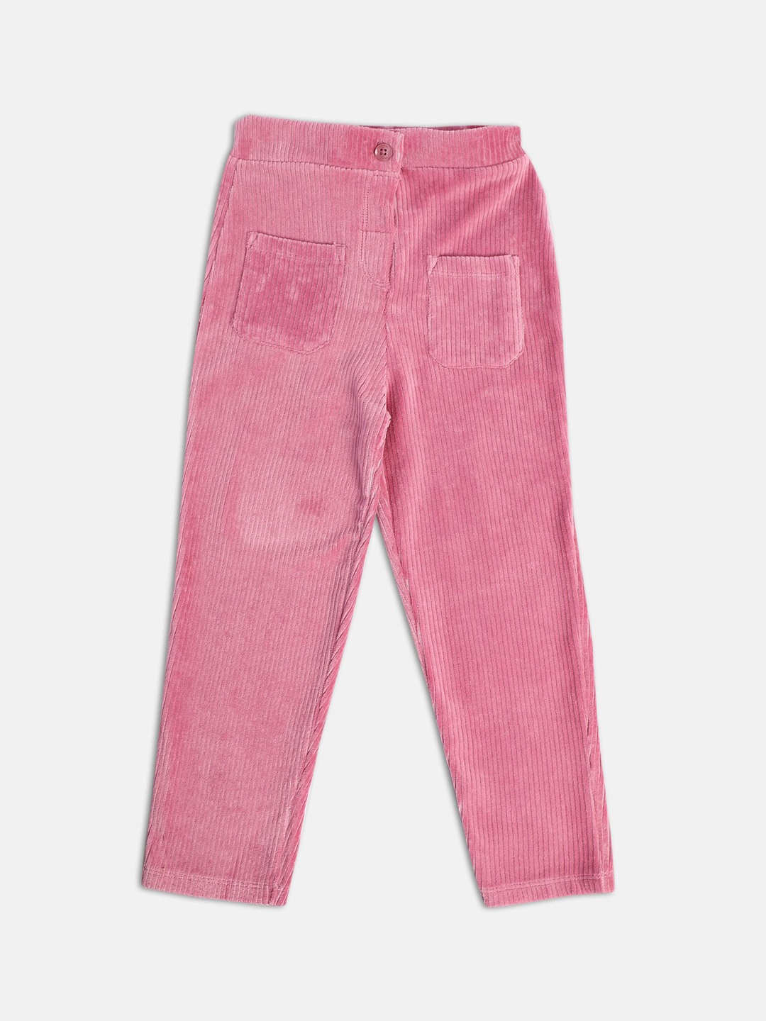 

MINI KLUB Girls Corduroy Weave Trouser, Rose