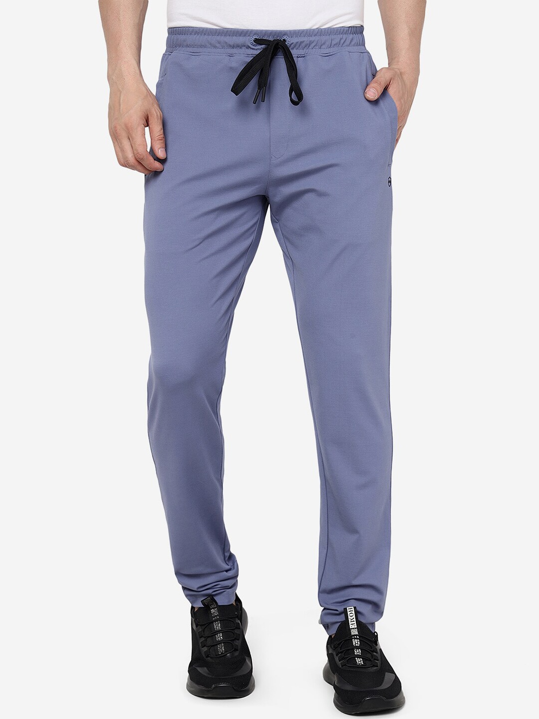 

JADE BLUE Men Slim Fit Pure Cotton Sports Track Pant