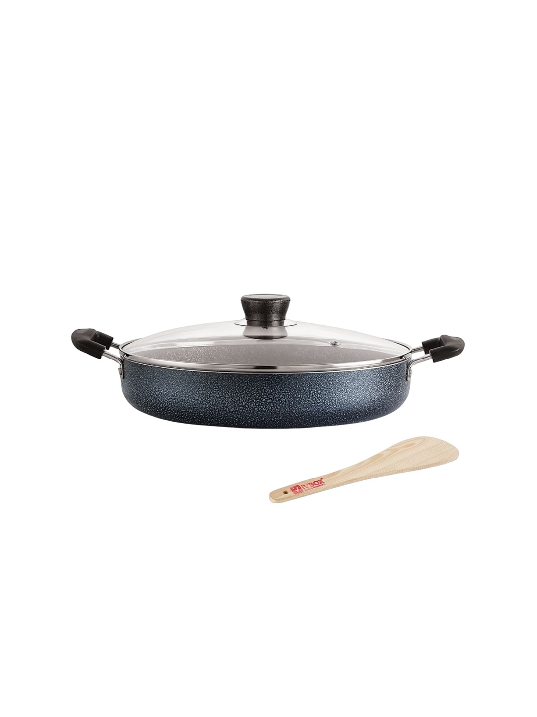 

iVBOX Black Non Stick Kadhai Cookware