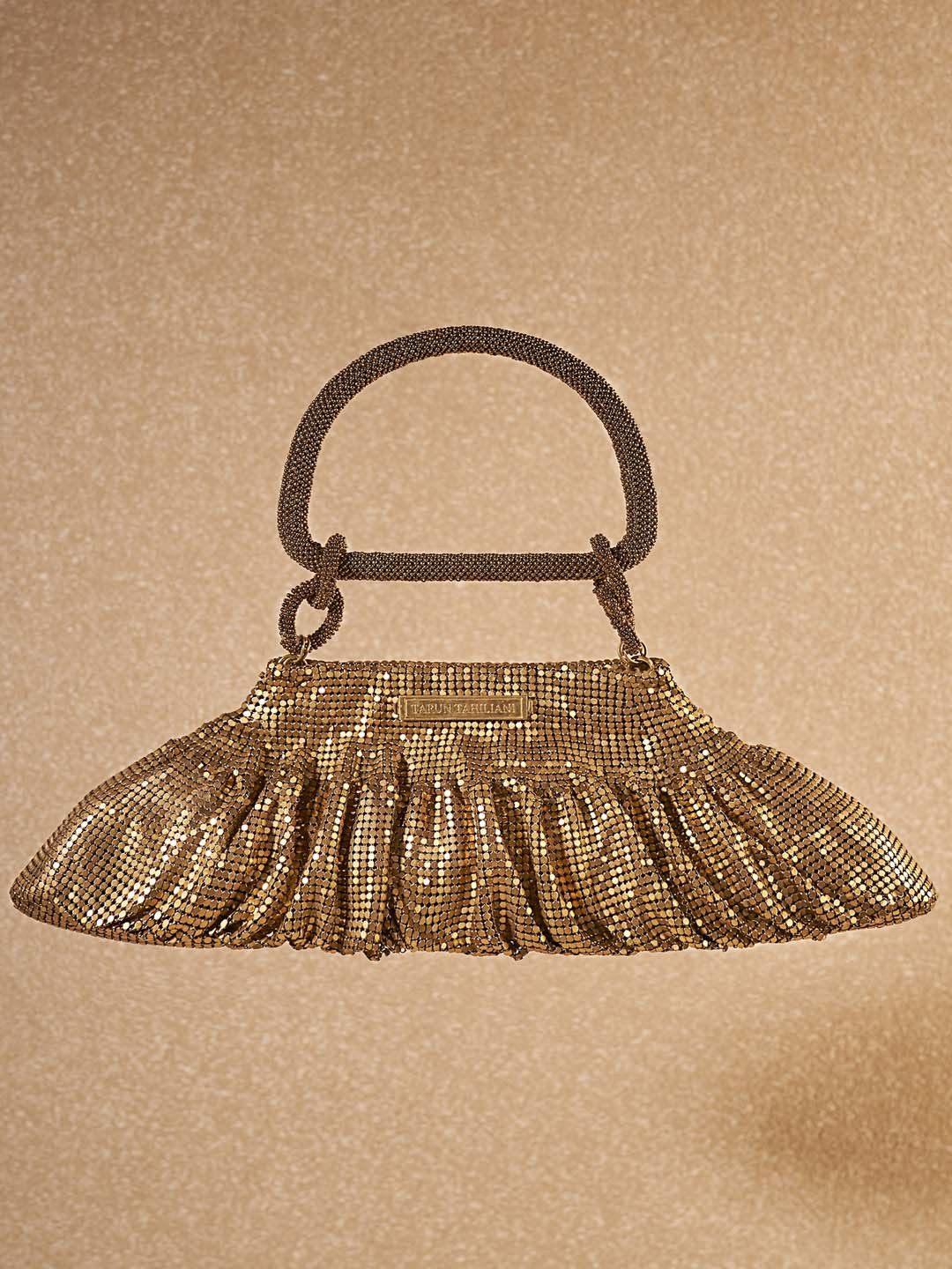 

Tarun Tahiliani Embellished Purse, Gold