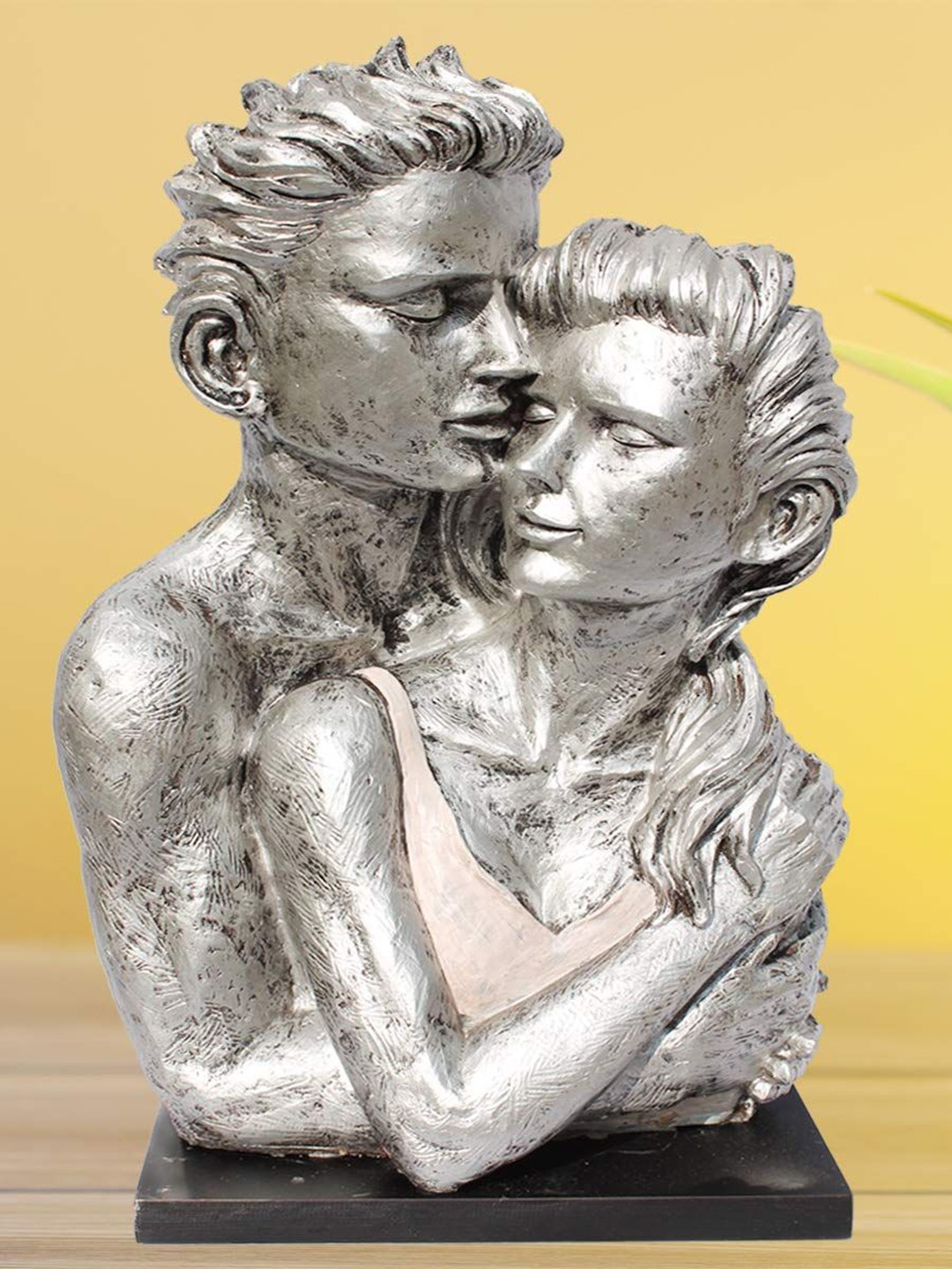 

SANKALAN CREATIONS Silver Toned Figurine Showpiece