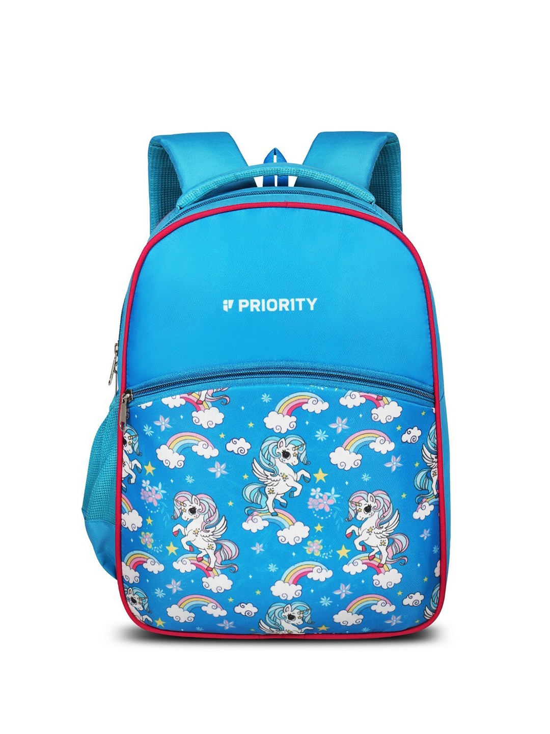 

Priority Kids Printed Backpack, Turquoise blue