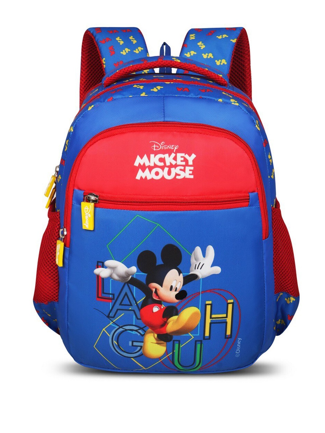 

Priority Boys Mickey Mouse Printed Backpack, Blue